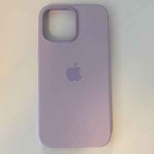 Apple Lavender Silicone Phone Cover